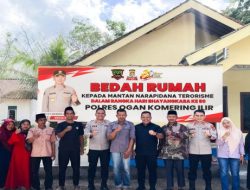 Hari Bhayangkara ke-80, Polres OKI Bedah Rumah Mantan Napi Terorisme di Bumiarjo, Wujud Nyata Kepedulian dan Reintegrasi Sosial