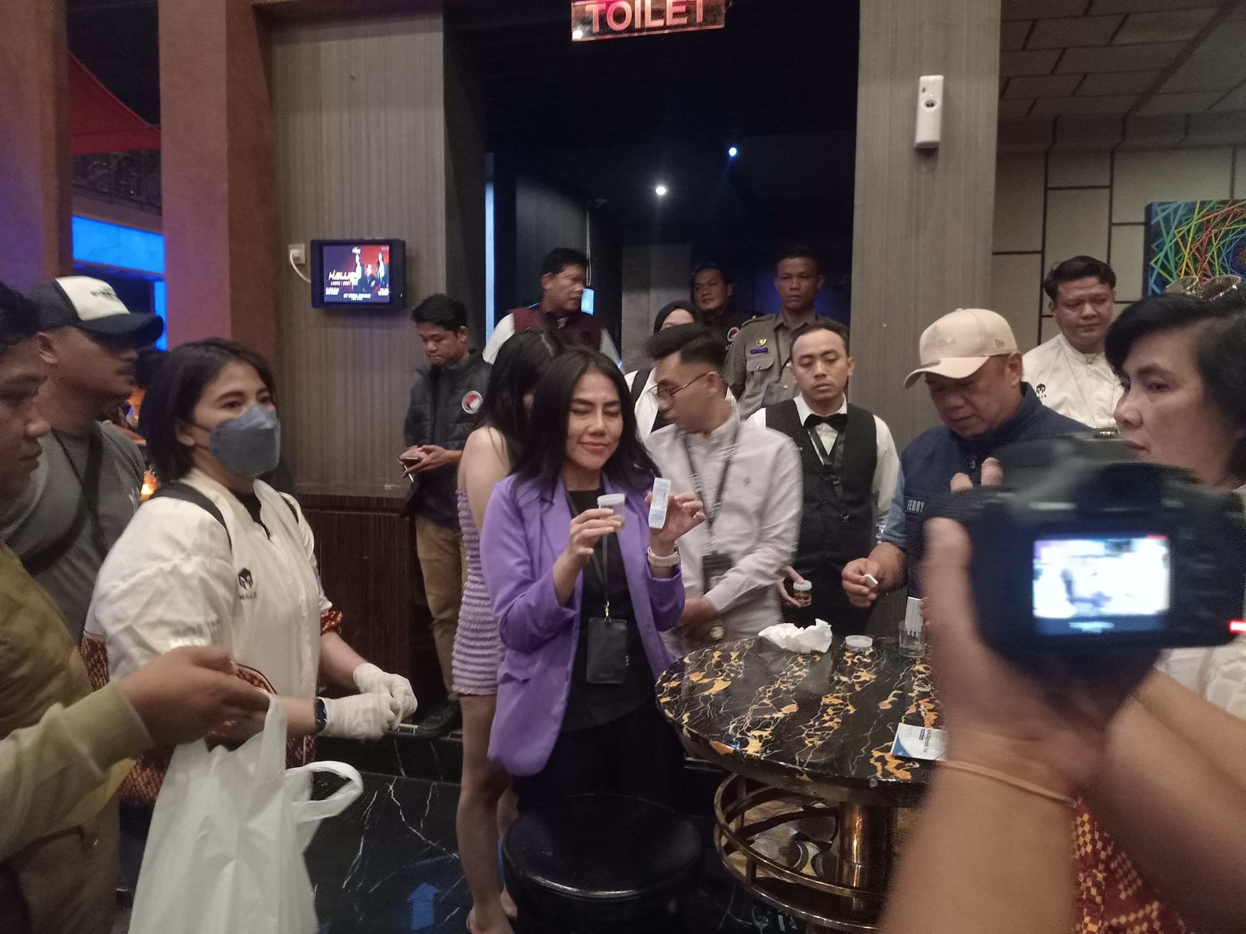 Satres Narkoba Polrestabes Palembang Razia 6 Tempat Hiburan Malam, Dua Pengunjung Positif Narkoba 2