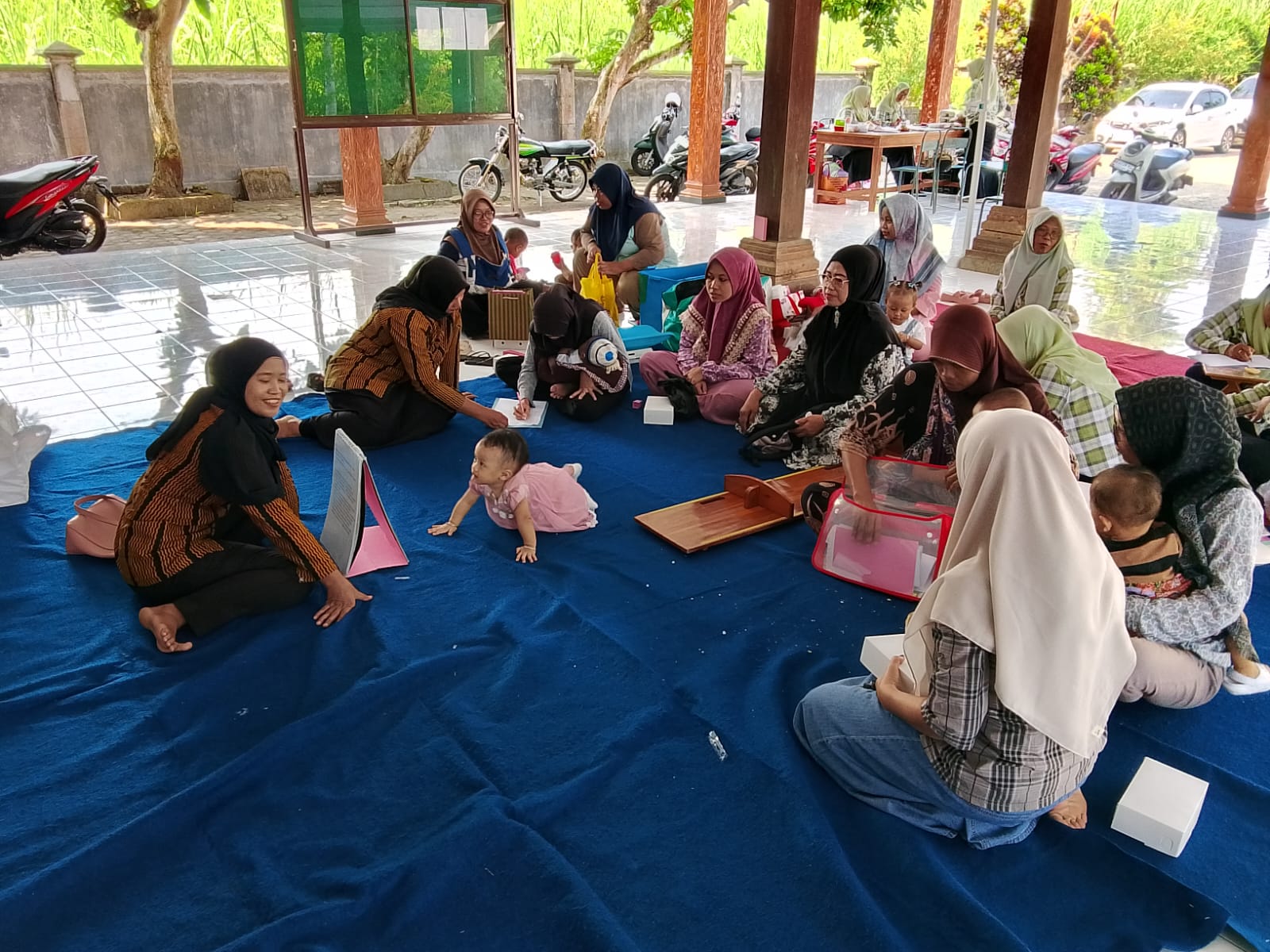 Tingkatkan Derajat Kesehatan Anak, Desa Babadan Gelar Posyandu Balita 1