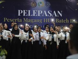 Tinggalkan Inovasi dan Kenangan Berharga, Lapas Kelas I Palembang Lepas Peserta MagangHub Batch III