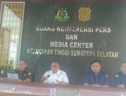 FS Mengembalikan Kerugian Negara 506 Juta Kepada Penyidik Pidsus Kejati Sumsel