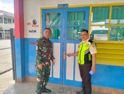 Babinsa Dua Ilir Koramil 418-05/Lemabang Imbau Tingkatkan Keamanan Sekolah Selama Masa Liburan