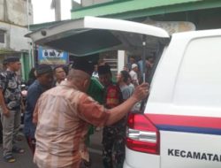 Babinsa Kalidoni Melayat Warga yang Meninggal Dunia, Wujud Kepedulian TNI kepada Masyarakat