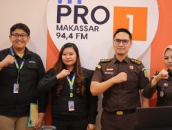 Jaksa Menyapa di RRI Pro 1 Makassar Peran Kejaksaan Dalam Mewujudkan Penegakan Hukum yang Berkeadilan dan Berintegritas