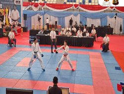 Tim Karate Polda Sumsel Tembus Peringkat 8 Nasional di Ajang Piala Kapolri
