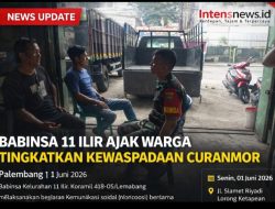 Babinsa 11 Ilir Koramil 418-05/Lemabang Gelar Komunikasi Sosial, Ajak Warga Tingkatkan Kewaspadaan Curanmor