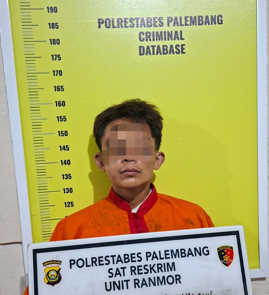 Satu Pelaku Curanmor Diringkus Satreskrim Polrestabes Palembang 1
