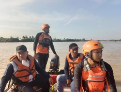 Diduga Tenggelam di Sungai Komering, Basarnas Kerahkan Tim Rescue Cari Warga Banyuasin