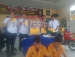 Residivis Dan TO Curanmor, Ditangkap Unit Reskrim Polsek IT II Palembang