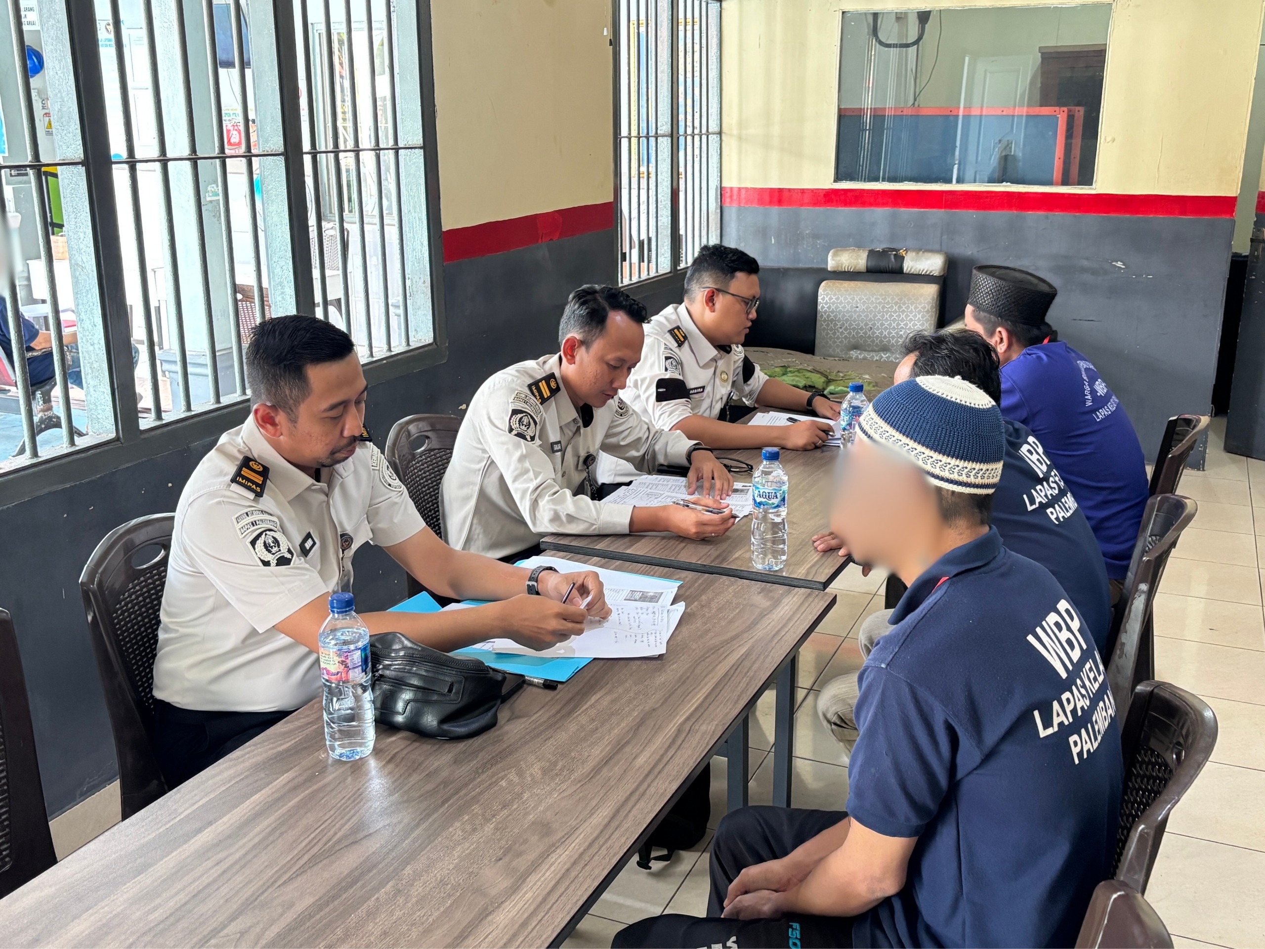 Percepat Hak Integrasi Warga Binaan, Bapas Palembang Laksanakan Litmas di Lapas Kelas I Palembang 1