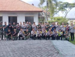 Anjangsana Polsek SU II dan Plaju Palembang ke Mako Kompi Zikon