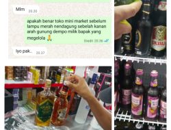 Diduga Jual Miras Golongan C Tanpa Izin, Tempat Usaha di Nendagung Pagaralam Disorot Warga