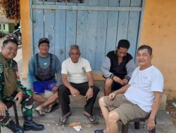 Babinsa 36 Ilir Ajak Warga Kampung Cantik Bebas Narkoba Jaga Keamanan dan Kebersihan Lingkungan