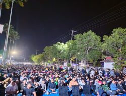 Lautan Manusia Padati Kantor Bupati Tulungagung, Nobar Final Piala Dunia 2026 Berakhir dengan Selebrasi Kemenangan Spanyol