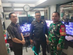 Babinsa Sembilan Ilir Koramil 418-05/Lemabang Perkuat Sinergi Keamanan, Beri Pembinaan kepada Petugas Security Hotel 101