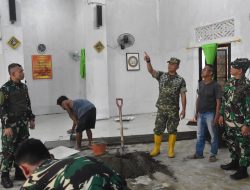 Wadan Satgas TMMD ke-129 Kodim 0418/Palembang Pastikan Harapan Warga Terwujud, Tinjau Langsung Sumur Bor, RTLH, dan Rehab Musholla