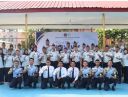 Semangat Hari Anak Nasional, Lapas Kelas I Palembang Gelar Upacara Peringatan