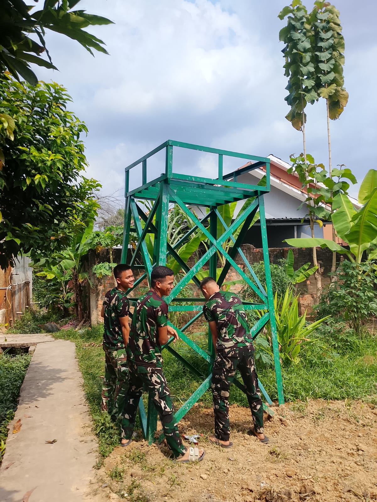 Dari Tower Tandon Mengalir Asa, TMMD Hadirkan Air Bersih untuk Masa Depan Masyarakat 1