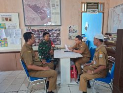 Babinsa Koramil 418-05/Lemabang dan Lurah 10 Ilir Perkuat Sinergi Cegah Stunting Sejak Dini