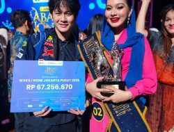 Gadis Asal Palembang Grimonia Patriosa Raih Wakil I None Jakarta Pusat 2026, Bawa Pulang Beasiswa Rp67 Juta
