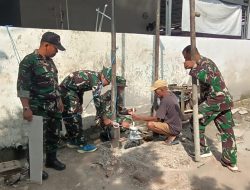 Setetes Air, Sejuta Harapan: TMMD Bangun Sumur Bor untuk Warga Talang Betutu