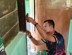Tahap Finishing RTLH Ibu Suwarni Dikebut, Bukti Kepedulian TMMD Kodim 0418/Palembang kepada Warga