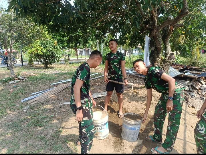 Hari Keenam TMMD ke-129, Rehab RTLH Bapak Karyo Terus Dikebut, Fasilitas Sanitasi Layak Mulai Terwujud 1