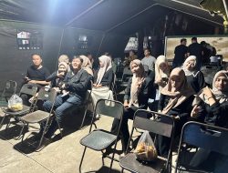 TMMD Ke-129 Kodim 0418/Palembang Rangkul Generasi Muda Lewat Nobar Bersama Karang Taruna