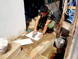 Hari Ke-18 TMMD Ke-129, Satgas Kodim 0418/Palembang Wujudkan Pos Kamling sebagai Simbol Persatuan Warga