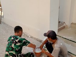 TMMD Ke-129 Kodim 0418/Palembang Kebut Penyelesaian Mushola Al Magfurin, Warga Nantikan Tempat Ibadah yang Lebih Nyaman