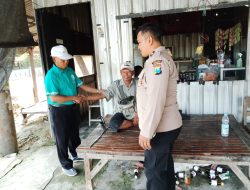 Polsek Sarirejo Turun Langsung ke Warung Warga, Pererat Silaturahmi Jaga Harkamtibmas
