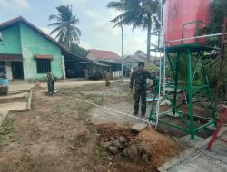 Satgas TMMD Ke-129 Pastikan Instalasi Sumur Bor Siap Layani Kebutuhan Air Bersih Warga