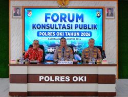 Polres OKI Gelar Forum Konsultasi Publik, Tampung Masukan untuk Tingkatkan Pelayanan Masyarakat