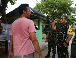 Ketua Tim Wasev TMMD ke-129 Tinjau Pengerjaan Pos Kamling di Kelurahan Talang Jambe 