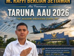 Tangis Haru dan Bahagia, M. Raffi Berlian Setiawan Jadi Satu-Satunya Siswa Jambi yang Lulus AAU 2026