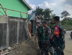 DANTON SATGAS TMMD KE-129 CEK PROGRES PEMBANGUNAN SEJUMLAH SASARAN DI PALEMBANG
