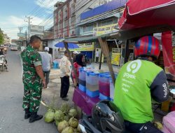Babinsa Kuto Batu Gelar Wanwil Bersama Warga, Ajak Jaga Lingkungan Tetap Kondusif