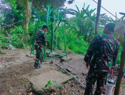Menjelang Penutupan TMMD ke-129, Sumur Bor untuk Fasilitas Pendidikan Keagamaan Disiapkan untuk Dimanfaatkan