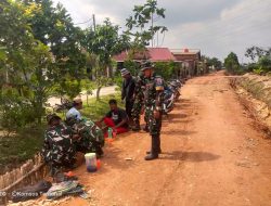 Jalan 750 Meter Terus Dikebut, Satgas TMMD Tak Kenal Lelah Kejar Penyelesaian