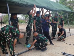 Jelang Penutupan TMMD ke-129, Wadan Satgas Pastikan Lokasi Acara Siap Digunakan