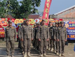 Satpol PP dan DLLAJ Ikut Sukseskan Upacara Penutupan TMMD ke-129 Kodim 0418/Palembang