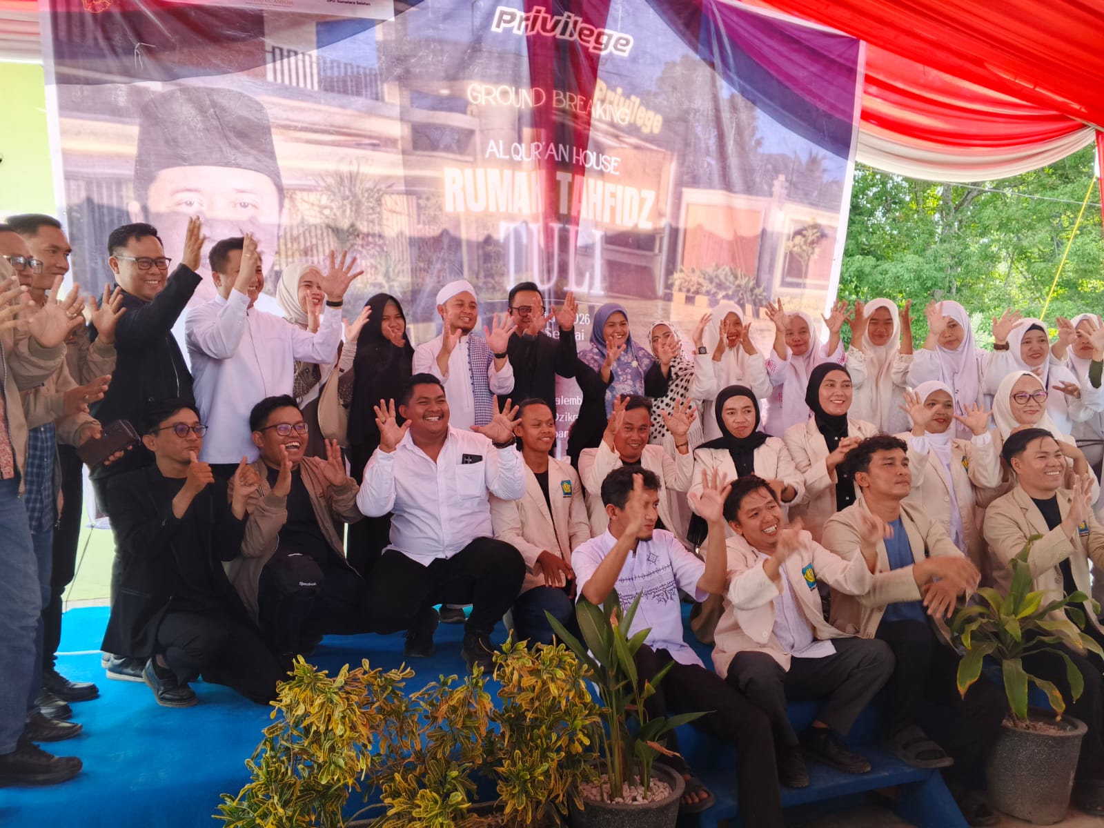 Privilege Palembang Jadi Pionir, Rumah Tahfidz Khusus Tuli Pertama di Sumatera Resmi Dimulai 2
