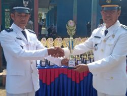 Camat Pasemah Air Keruh Berikan Penghargaan kepada Desa Terbersih