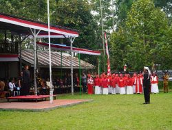 Upacara HUT RI ke-81 Bernuansa Adat Sunda Digelar di Kaki Gunung Galunggung