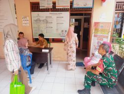 Musim Kemarau, Babinsa Kelurahan Duku Ingatkan Warga Waspadai Bahaya Kebakaran