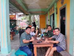 Babinsa 36 Ilir Koramil 418-01/Makrayu Bahas Maraknya Tawuran Anak Muda yang Resahkan Warga