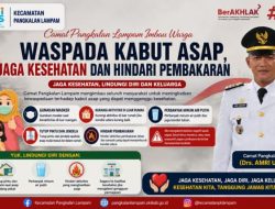 Camat Pangkalan Lampam Imbau Warga Waspada Kabut Asap, Jaga Kesehatan dan Hindari Pembakaran
