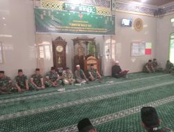 Kodim 0418/Palembang Gelar Peringatan Maulid Nabi Muhammad SAW di Masjid Thoriqul Jannah