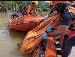 ABK 16 TAHUN TENGGELAM DI PERAIRAN MUARA LALAN DITEMUKAN MENINGGAL DUNIA
