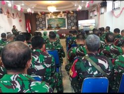 Kodim 0418 Palembang Gelar Penyuluhan Binroh dan Bintal Juang, Perkuat Mental Prajurit dan Keluarga Besar TNI